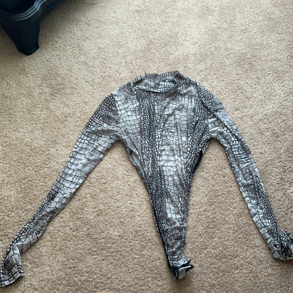 Sheer body suit